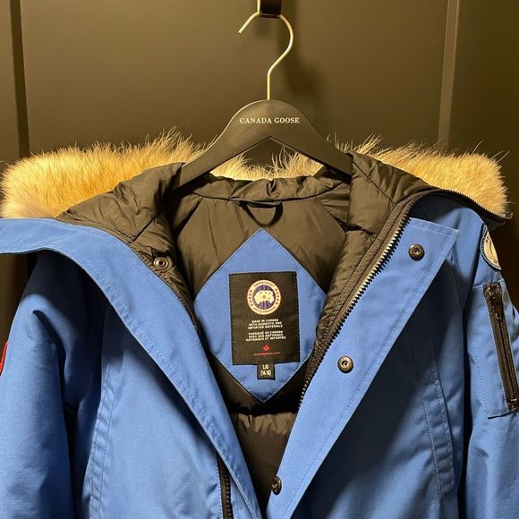 Canada Goose - Youth PBI Chilliwack Bomber Jacket - Blue - Size youth L - Picture 5 of 13